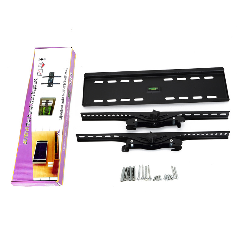 LCD TV falra szerelhető tartó – állítható dőlés, vas tartó, falra szerelhető, teherbírás 15 kg felett