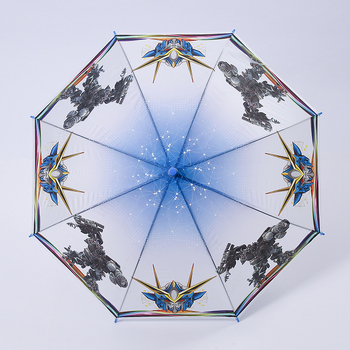 Παιδική ομπρέλα με UV προστασία, σκελετός 8 ακτίνων από κράμα, αυτόματο άνοιγμα, σχέδιο καρτούν