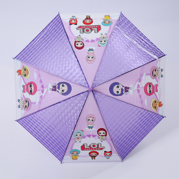 Παιδική ομπρέλα με UV προστασία, σκελετός 8 ακτίνων από κράμα, αυτόματο άνοιγμα, σχέδιο καρτούν