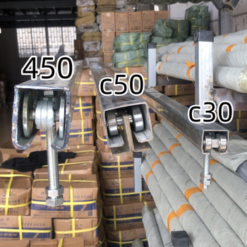 Valjak za klizna vrata, čelik, premaz sprejom, artikl 450, Chaosheng Industry, moderan minimalistički stil