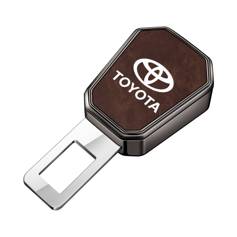 Kovový predlžovač krytu západky bezpečnostného pásu Toyota (kód FT)