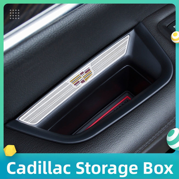 Kutija za skladištenje uz naslon za ruke na vrata Cadillac XT5/XT6 s drškom | Materijal Plastika | Zapremina 100 | Tip Visi