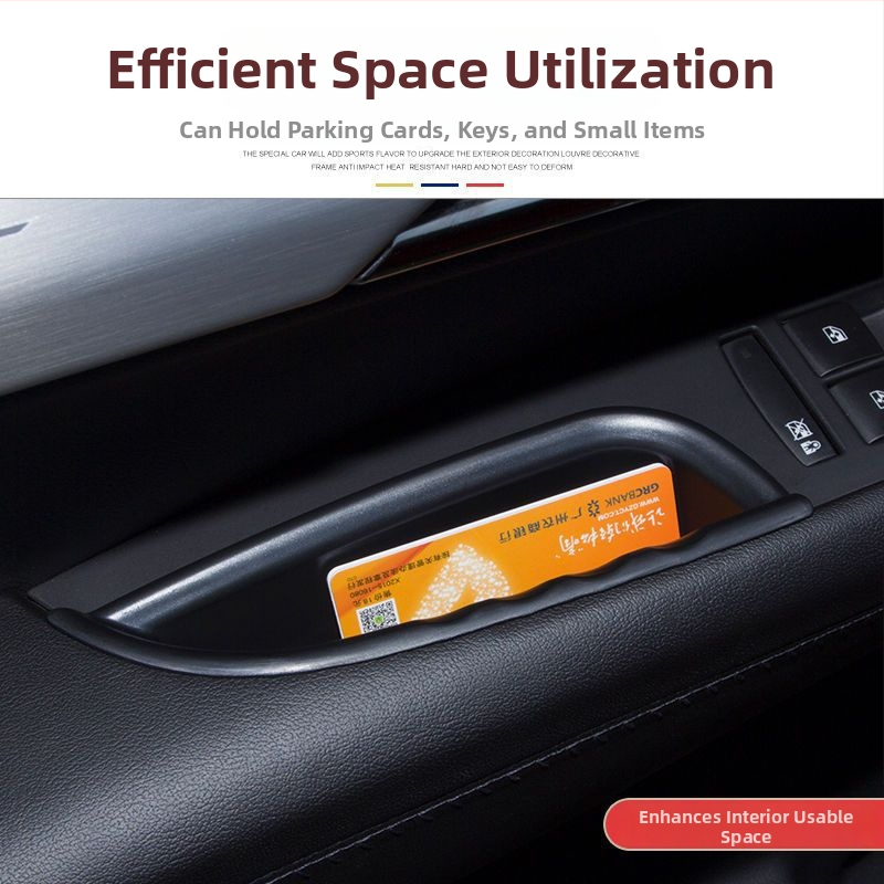 Kutija za skladištenje uz naslon za ruke na vrata Cadillac XT5/XT6 s drškom | Materijal Plastika | Zapremina 100 | Tip Visi