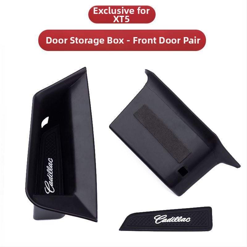 Kutija za skladištenje uz naslon za ruke na vrata Cadillac XT5/XT6 s drškom | Materijal Plastika | Zapremina 100 | Tip Visi