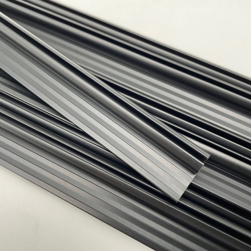 DIY autóablak árnyékoló kiegészítő készlet beépített csúszó sínnel, horgokkal és csattal, korlátozó