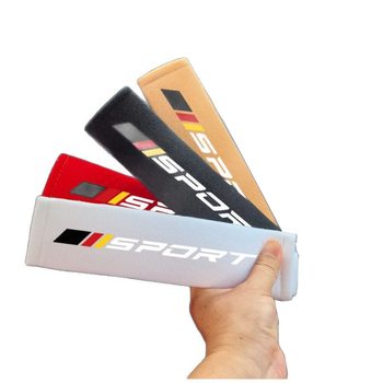 Autóöv vállpárna — velúr, 80 g, testreszabható