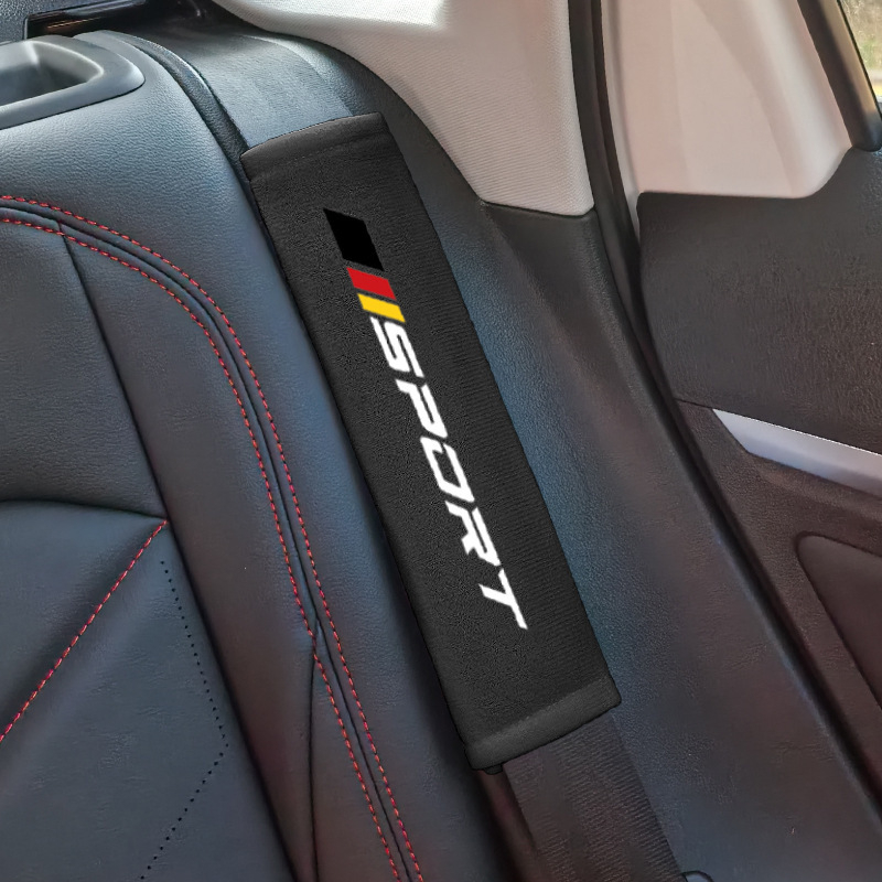 Autóöv vállpárna — velúr, 80 g, testreszabható