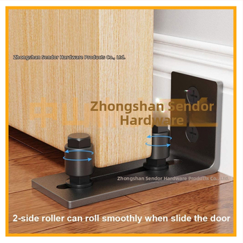 Hardvér na maštaľné dvere: oceľ, matná čierna úprava, model FL50503, osem v jednom možnosti inštalácie, kolieska s dvojitou dierou