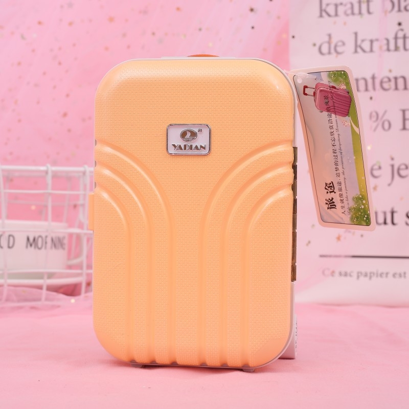Glazbena kutija za nakit s dizajnom kofera, materijal plastika, stil moderni minimalistizam, pakiranje karton