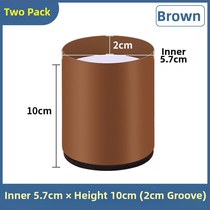 Πέλμα ποδιού από ανθρακούχο χάλυβα με αυλάκωση για πόδια καναπέ και τραπεζιού, τετράγωνο σχήμα, μη ολισθηρό, ύψος 2 cm, μοντέρνος μινιμαλιστικός στυλ