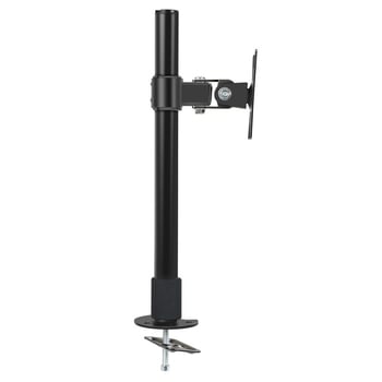 Perforirani zidni nosač monitora, bez bušenja, univerzalni, podesiv gore-dolje, od hladnog valjanog čelika, model XC05, tip dizanja, razmak rupa 50x50/75x75/100x100 mm
