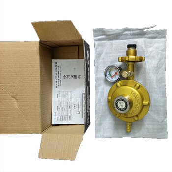 Regulator de presiune pentru gaz lichefiat, aliaj de cupru, presiune casnică scăzută, închidere automată