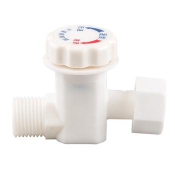 Valvă de reglare a temperaturii pentru încălzitor de apă instant, cu patru porturi, din plastic POM, stil modern