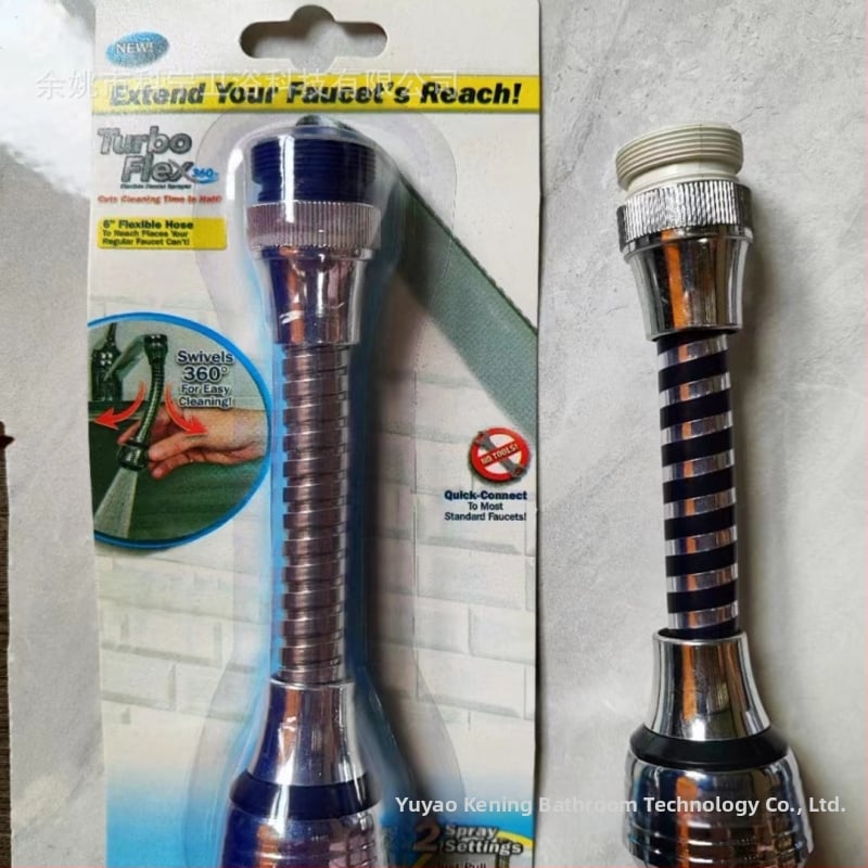 Aeratator de robinet cu cap rotativ — ABS plastic, brandul Xinfanyang, stil modern minimalist, finisaj electroplatat