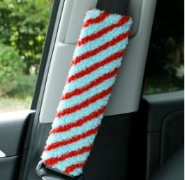 Podložak za sigurnosni pojas automobila – crtani medo, 100% pamuk, univerzalni dodatak, težina 20 g