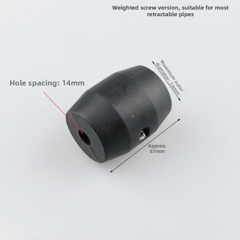 Accesorii pentru robinetul de bucătărie - Robinet cu extensie pentru chiuvetă, greutate de tracțiune telescopică, Material: Altul, Stil: Modern minimalist