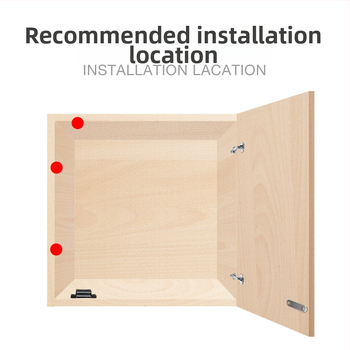 DuPont μαγνητικό κλιπ πόρτας ντουλάπας, πλαστικό και μέταλλο, μοντέλο 92984, μοντέρνος μινιμαλιστικός σχεδιασμός