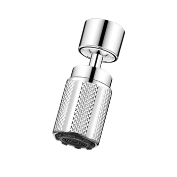 Adaptor universal pentru robinet cu prelungitor de bucătărie, adaptor rotativ și aerator cu filtru (Material: ABS; Stil: Simplitate modernă; Brand: Clean and Special; Funcție: canelare cu trei trepte)