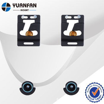 MF2003 LCD TV fali tartó, fém szerkezet, mechanikus működtetés, teherbírás több mint 15 kg