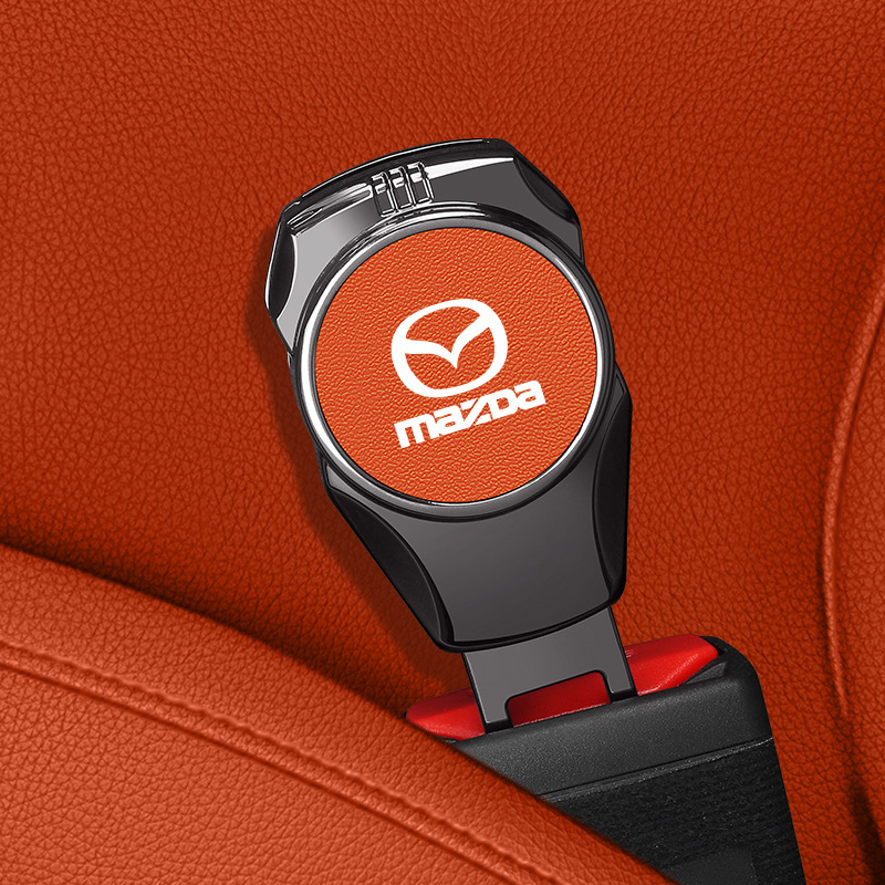 Screen Mark Produžni nastavak sigurnosnog pojasa za automobil - Cinkova legura + gornji sloj kože, Model 202507072107, Moguće ispis logotipa, Ekskluzivni prekogranični dobavljač