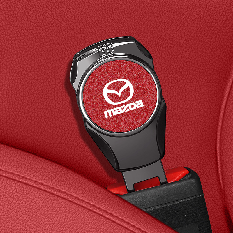 Screen Mark Produžni nastavak sigurnosnog pojasa za automobil - Cinkova legura + gornji sloj kože, Model 202507072107, Moguće ispis logotipa, Ekskluzivni prekogranični dobavljač