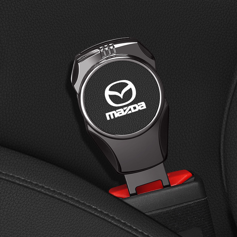 Screen Mark Produžni nastavak sigurnosnog pojasa za automobil - Cinkova legura + gornji sloj kože, Model 202507072107, Moguće ispis logotipa, Ekskluzivni prekogranični dobavljač