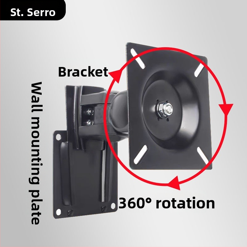 Stojan na počítačový monitor QM10 — plne kovový, otočný, s horizontálnou a vertikálnou rotáciou