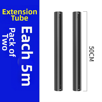 TV-tartó mennyezetre teleszkópos kiegészítő rúd – mennyezeti függesztő tartó – Modell: Kis kiegészítő rúd