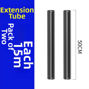 TV-tartó mennyezetre teleszkópos kiegészítő rúd – mennyezeti függesztő tartó – Modell: Kis kiegészítő rúd