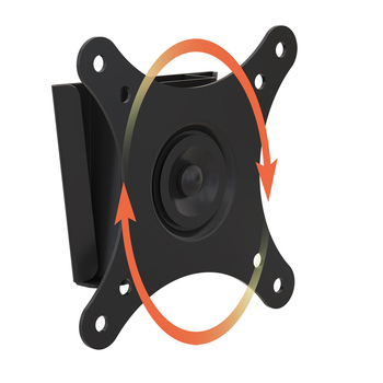 Suport monitor pentru montaj pe perete — compact și durabil, rotativ și reglabil; Material: oțel laminat la rece; Model: D13F; Greutate: 2000 g