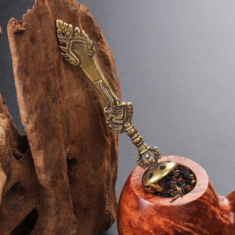 Réz üreges nyomórú a pipához, tűzálló kialakítású, testreszabható kiegészítő Új kínai stílusban