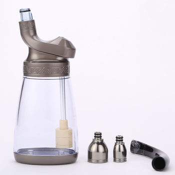 Bronz hookah újrahasználható mosható szájfiltrrel (bronz és műanyag)