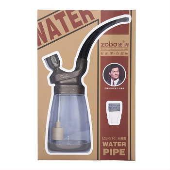 Bronzová fajka na vodu s opakovane použiteľným umývateľným filtrom na ústa (bronz a plast)