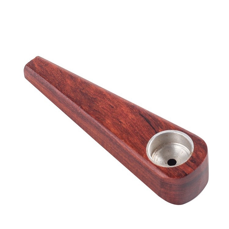 Pipa od mahagonijskog drveta — moderni, jednostavan dizajn, bez prilagodbi, nije uvozena