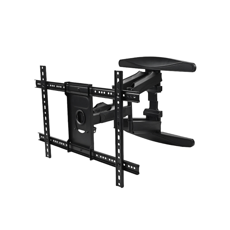 Univerzalni zidni nosač za televizor, okretni teleskopski ram, proširivi, od hladno valjanog čelika