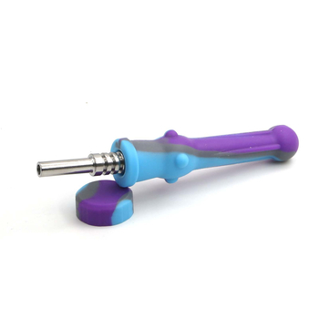 Silikonski set za pušenje s mogućnošću otiska logotipa, višekratna upotreba, kutija od 250 komada