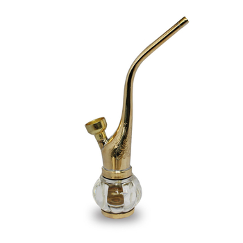 Kényelmes hordozható fém hookah, kettős használatú egészséges szűrővel (termékkód 2009h-1)