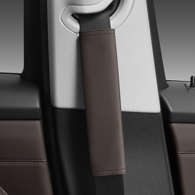 Autó biztonsági öv vállpárna, 100% pamut, praktikus belső kiegészítő, logónyomtatás elérhető