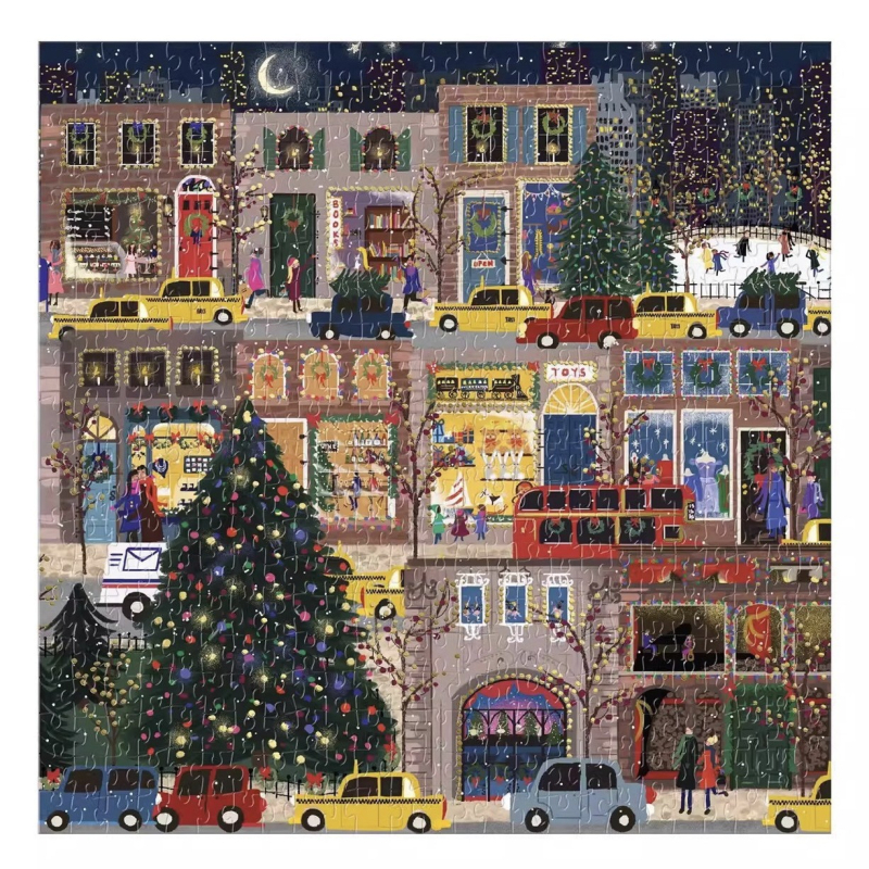 Winter Lights 500 darabos sík papíralapú puzzle, Light of Winter Lights márka, 14+ korosztály