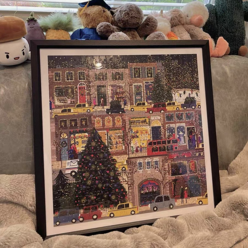 Winter Lights 500 darabos sík papíralapú puzzle, Light of Winter Lights márka, 14+ korosztály