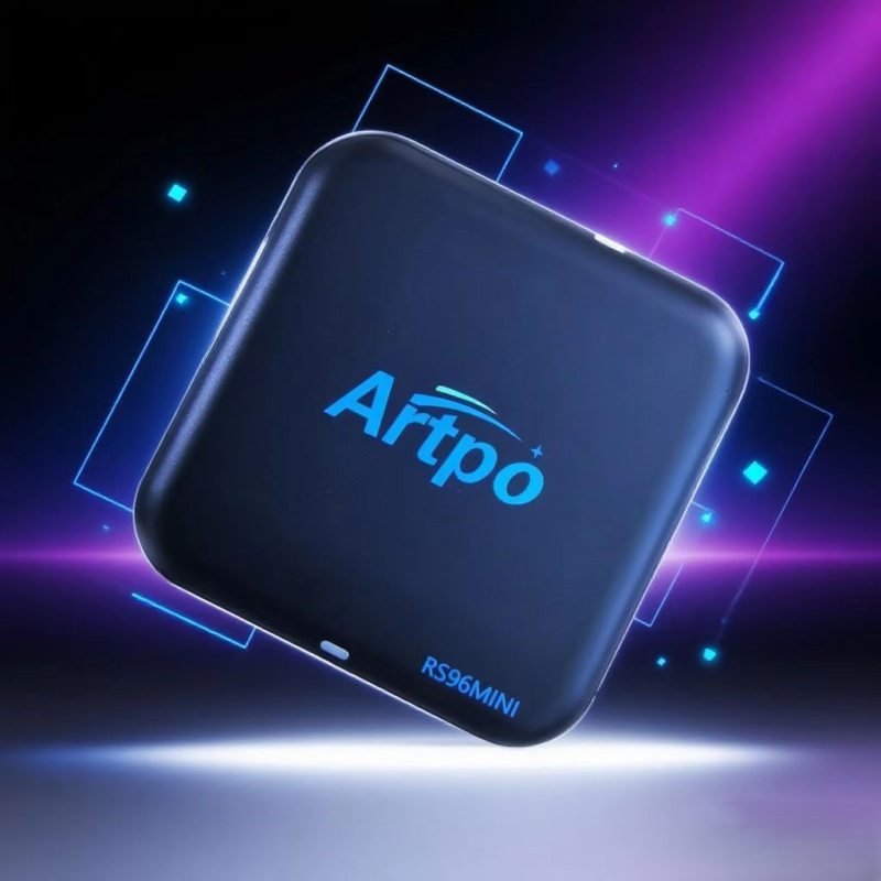 Artpo Rs96mini Android 14 4K TV Box με διπλής ζώνης Wi‑Fi (2.4G/5G) και Bluetooth 5.X, 2GB RAM