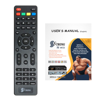 DVB-T2S2 TV set-top box TG-4672, ανάλυση 1920x1080, θύρες USB/WiFi/HDMI/AV, 256MB RAM, ενσωματωμένη μνήμη flash