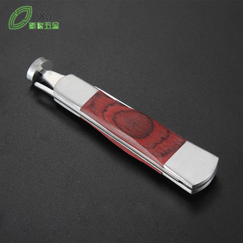 Nož za lulu s ravnim čeličnim vrhom, tijelo od nehrđajućeg čelika, drveni završetak — Xinjun Hardware, model xj015, višekratna upotreba