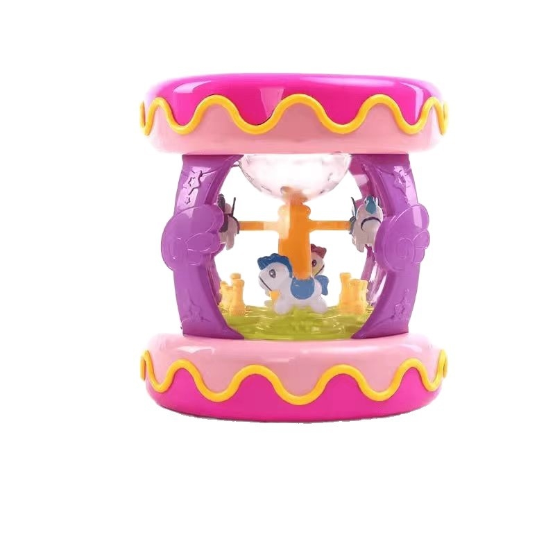 Gyerekek oktató dobtárgy fényekkel és zenével – műanyagból, Son márka, színes dobozos csomagolás, 0–3 éveseknek, 2025-ös megjelenés