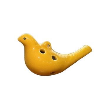 Beidi keramička ocarina, 6 rupa, s užetom i glazbom, kartonsko pakiranje