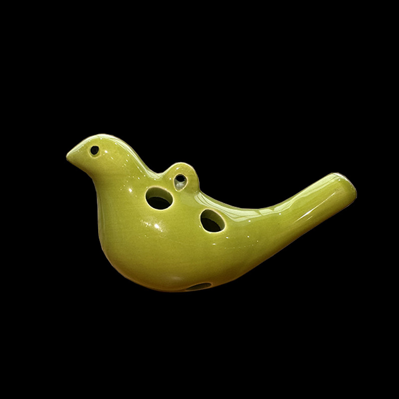Beidi keramička ocarina, 6 rupa, s užetom i glazbom, kartonsko pakiranje