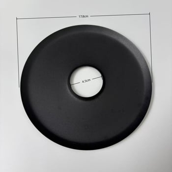 Podložak za nargilu s jednim otvorom, kružnog oblika, moderni minimalistički stil (Materijal: Drugo; Pakiranje: 100 kom.)