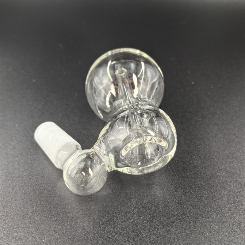 Bong üvegből készült, buborékfej szűrő, újrahasználható, termékkód Bwl2001, modern minimál stílus