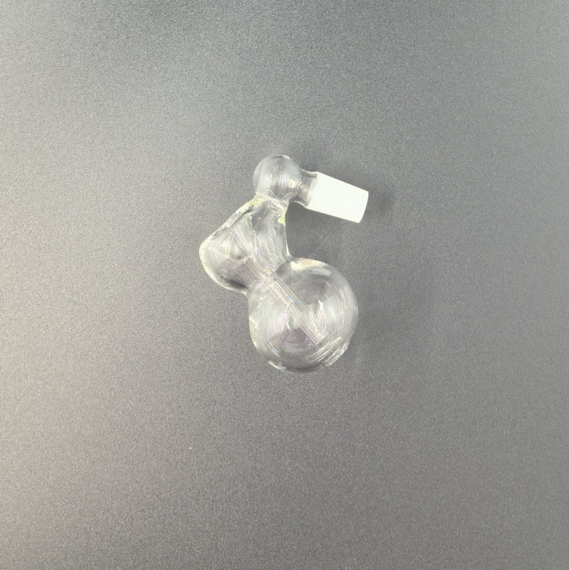 Bong üvegből készült, buborékfej szűrő, újrahasználható, termékkód Bwl2001, modern minimál stílus