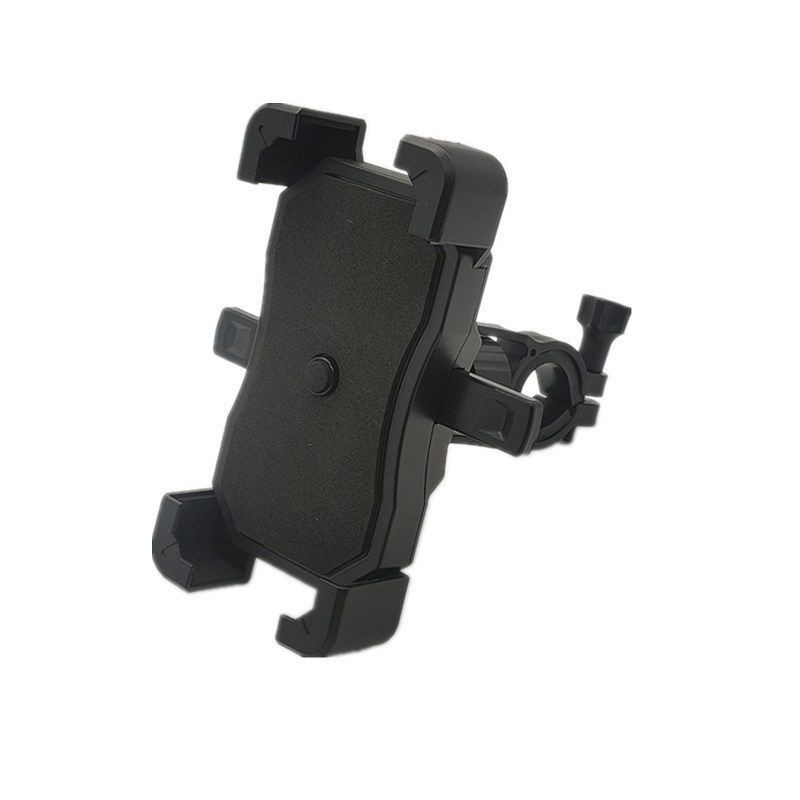 Държач за мобилен телефон за електрически мотоциклет с водоустойчивост, защита от дъжд, удароустойчив и анти‑трептене, стил за кормило и огледало, аксесоар за чадър